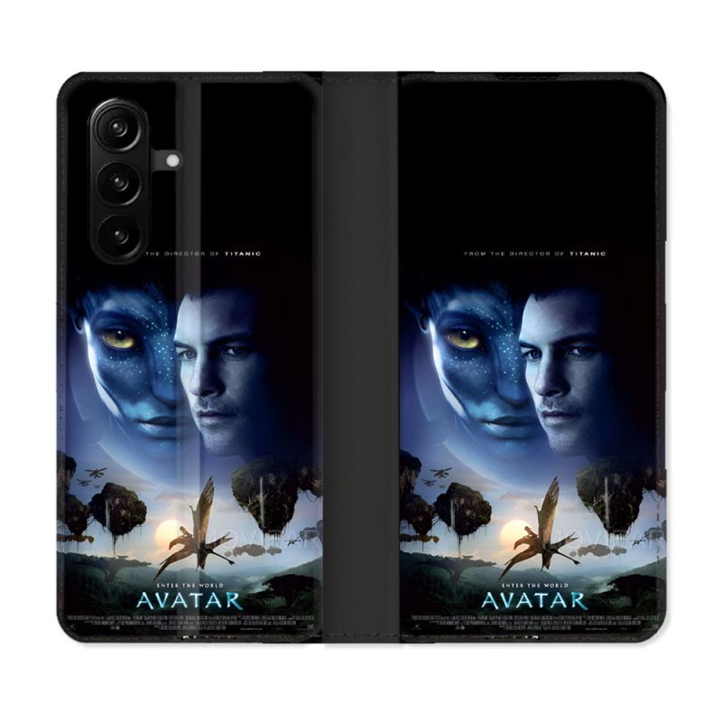 Housse Cuir Portefeuille Pour Samsung Galaxy A37 5G Avatar