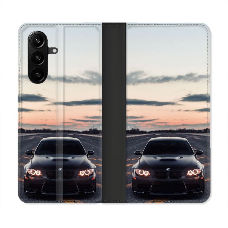 Housse Cuir Portefeuille Pour Samsung Galaxy A37 5G BMW Serie