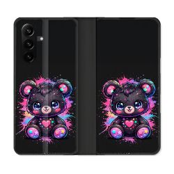 Housse Cuir Portefeuille Pour Samsung Galaxy A37 5G Fantastique Kawaii Mignon