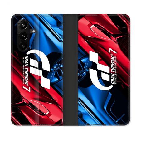 Housse Cuir Portefeuille Pour Samsung Galaxy A37 5G Gran Turismo