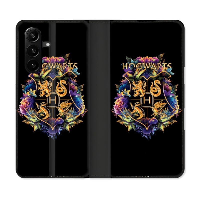 Housse Cuir Portefeuille Pour Samsung Galaxy A37 5G Harry Potter Hogwarts