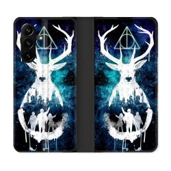 Housse Cuir Portefeuille Pour Samsung Galaxy A37 5G Harry Potter Patronome
