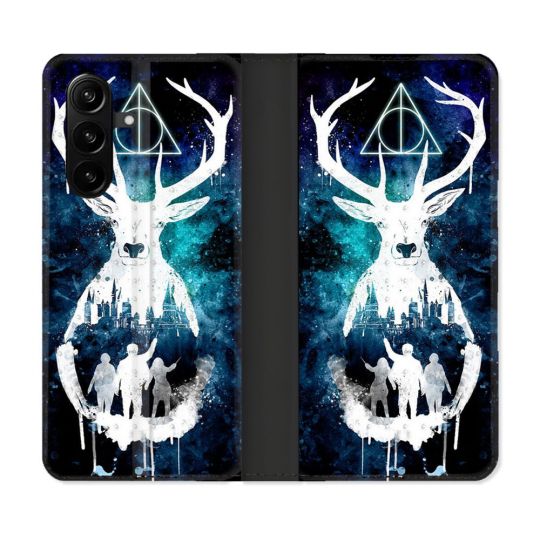 Housse Cuir Portefeuille Pour Samsung Galaxy A37 5G Harry Potter Patronome