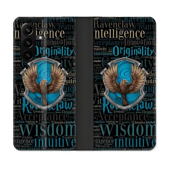 Housse Cuir Portefeuille Pour Samsung Galaxy A37 5G Harry Potter Serdaigle