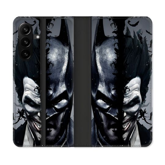 Housse Cuir Portefeuille Pour Samsung Galaxy A27 5G Batman Joker
