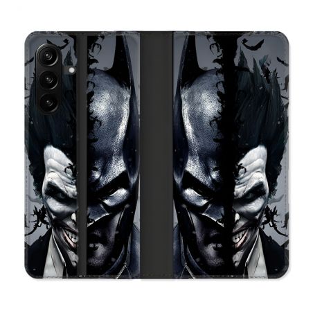 Housse Cuir Portefeuille Pour Samsung Galaxy A27 5G Batman Joker