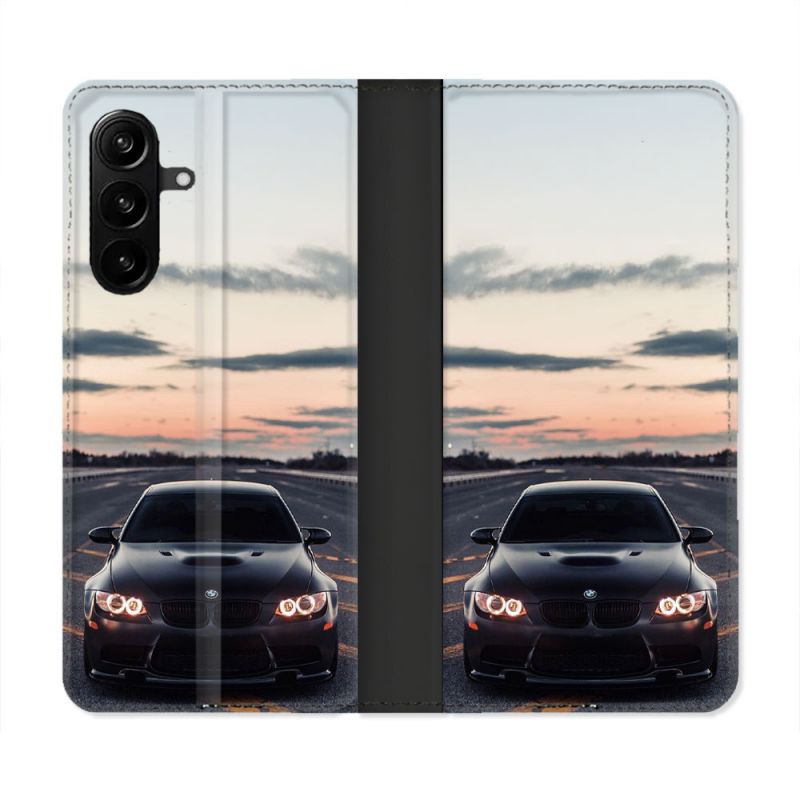 Housse Cuir Portefeuille Pour Samsung Galaxy A27 5G BMW Serie