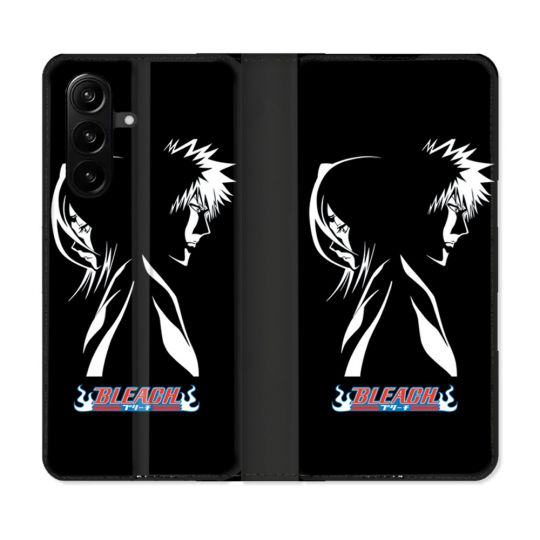 Housse Cuir Portefeuille Pour Samsung Galaxy A37 5G Manga Bleach Duo