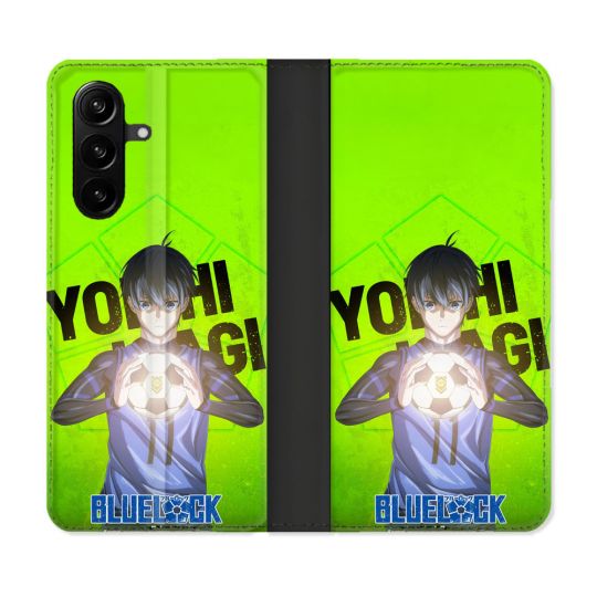 Housse Cuir Portefeuille Pour Samsung Galaxy A37 5G Manga Blue Lock Yoichi Isagi