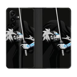 Housse Cuir Portefeuille Pour Samsung Galaxy A37 5G Manga Boruto Epée