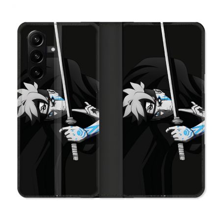 Housse Cuir Portefeuille Pour Samsung Galaxy A37 5G Manga Boruto Epée