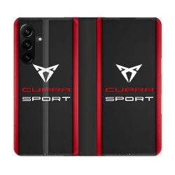 Housse Cuir Portefeuille Pour Samsung Galaxy A27 5G Cupra