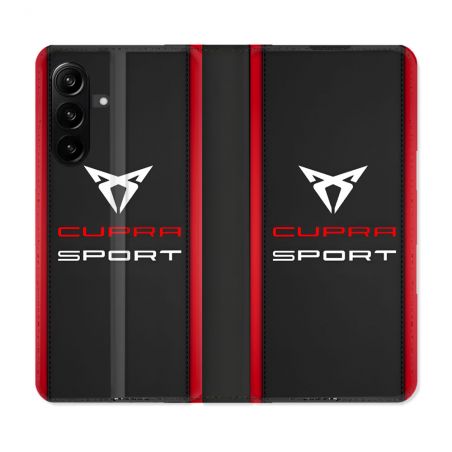 Housse Cuir Portefeuille Pour Samsung Galaxy A27 5G Cupra