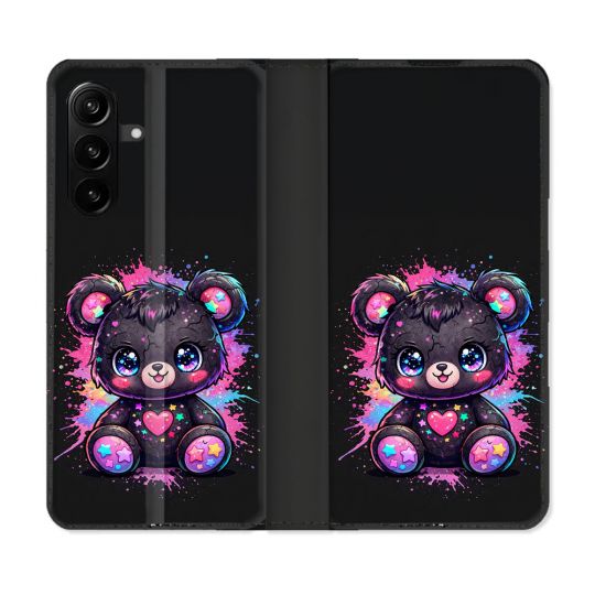 Housse Cuir Portefeuille Pour Samsung Galaxy A27 5G Fantastique Kawaii Mignon