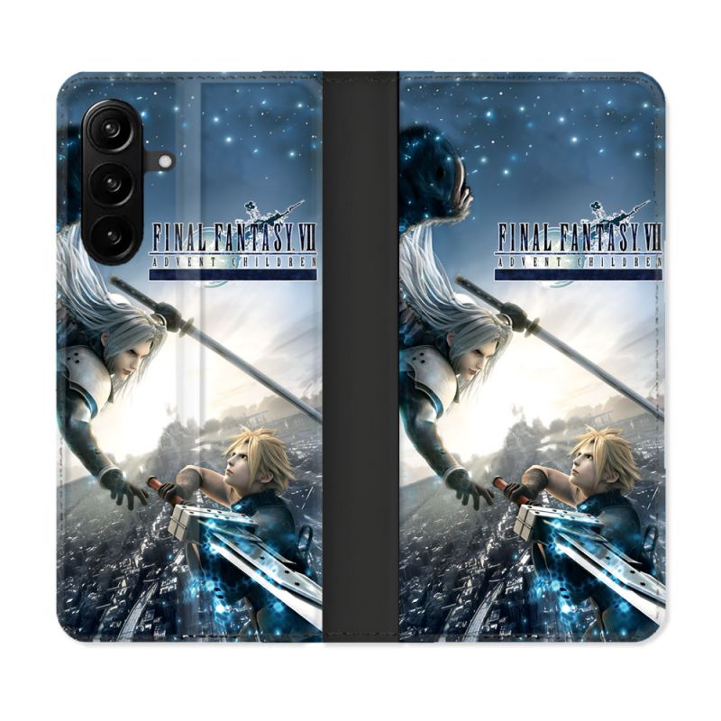 Housse Cuir Portefeuille Pour Samsung Galaxy A27 5G Final Fantaisy