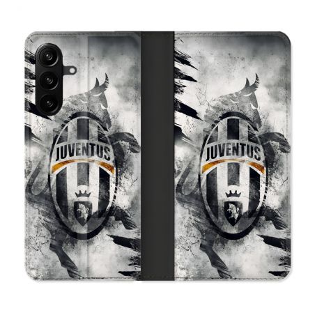 Housse Cuir Portefeuille Pour Samsung Galaxy A27 5G Foot Juventus Turin