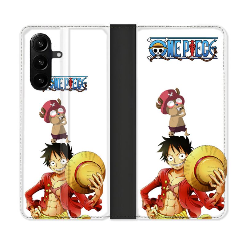 Housse Cuir Portefeuille Pour Samsung Galaxy A37 5G Manga One Piece Chopper