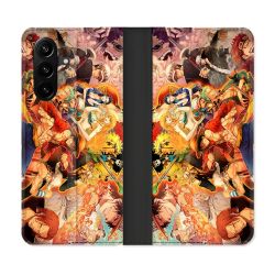 Housse Cuir Portefeuille Pour Samsung Galaxy A37 5G Manga One Piece Nakama