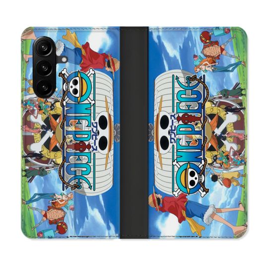 Housse Cuir Portefeuille Pour Samsung Galaxy A37 5G Manga One Piece Sunny