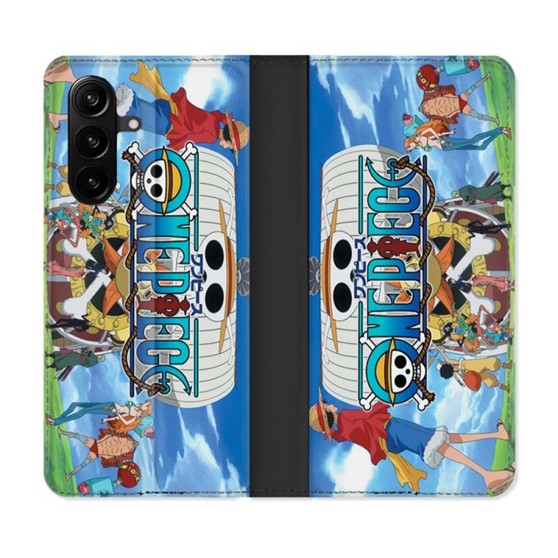 Housse Cuir Portefeuille Pour Samsung Galaxy A37 5G Manga One Piece Sunny