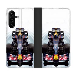 Housse Cuir Portefeuille Pour Samsung Galaxy A27 5G Formule 1 F1 Red Bull