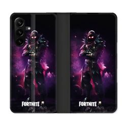 Housse Cuir Portefeuille Pour Samsung Galaxy A27 5G Fortnite Raven