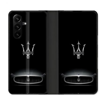 Housse Cuir Portefeuille Pour Samsung Galaxy A37 5G Maserati