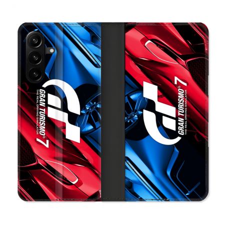 Housse Cuir Portefeuille Pour Samsung Galaxy A27 5G Gran Turismo