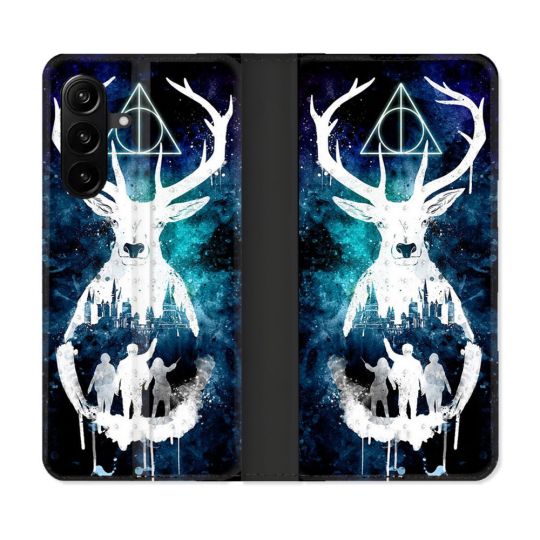 Housse Cuir Portefeuille Pour Samsung Galaxy A27 5G Harry Potter Patronome