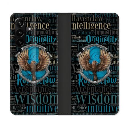 Housse Cuir Portefeuille Pour Samsung Galaxy A27 5G Harry Potter Serdaigle