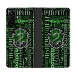 Housse Cuir Portefeuille Pour Samsung Galaxy A27 5G Harry Potter Serpentar