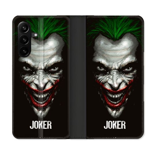 Housse Cuir Portefeuille Pour Samsung Galaxy A27 5G Joker Noir