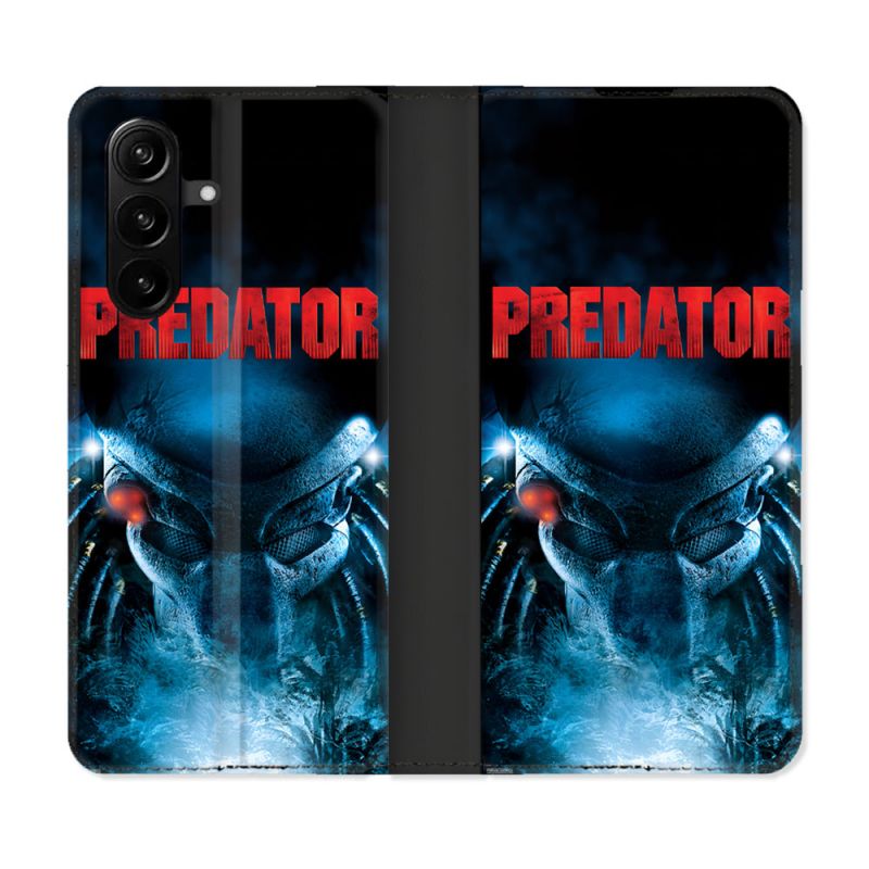 Housse Cuir Portefeuille Pour Samsung Galaxy A37 5G Predator Affiche