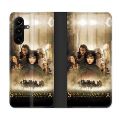 Housse Cuir Portefeuille Pour Samsung Galaxy A27 5G Le seigneur Des Anneaux Affiche