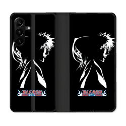 Housse Cuir Portefeuille Pour Samsung Galaxy A27 5G Manga Bleach Duo