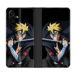 Housse Cuir Portefeuille Pour Samsung Galaxy A27 5G Manga Boruto Tatouage