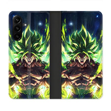 Housse Cuir Portefeuille Pour Samsung Galaxy A27 5G Manga Dragon Ball Broly