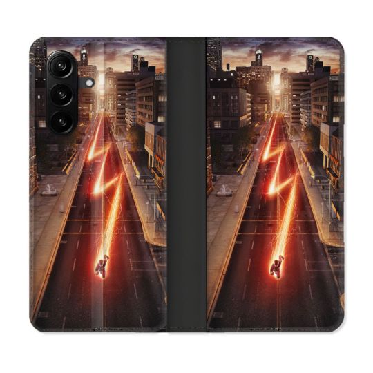 Housse Cuir Portefeuille Pour Samsung Galaxy A37 5G The Flash City
