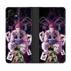 Housse Cuir Portefeuille Pour Samsung Galaxy A27 5G Manga Hunter X Hunter Hisoka