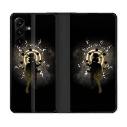 Housse Cuir Portefeuille Pour Samsung Galaxy A27 5G Manga Naruto Sage