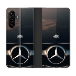 Housse Cuir Portefeuille Pour Samsung Galaxy A27 5G Mercedes Calendre