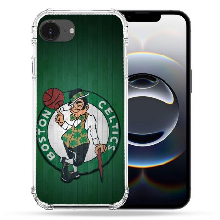 Coque Magnétique Compatible Magsafe Pour Iphone 16e Basket Boston Celtics
