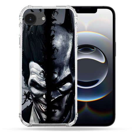 Coque Magnétique Compatible Magsafe Pour Iphone 16e Batman Joker