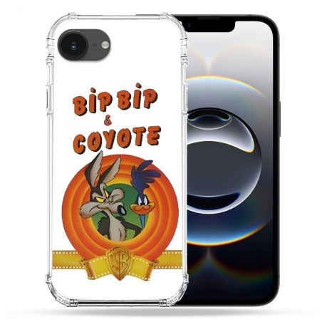 Coque Magnétique Compatible Magsafe Pour Iphone 16e Bip Bip Coyote