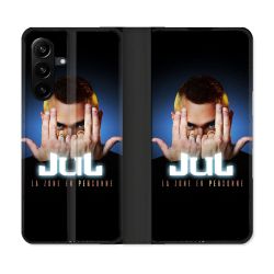 Housse Cuir Portefeuille Pour Samsung Galaxy A27 5G Musique Jul Signe