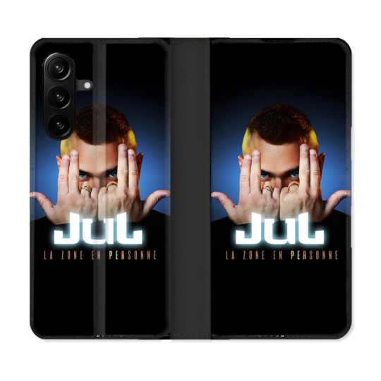 Housse Cuir Portefeuille Pour Samsung Galaxy A27 5G Musique Jul Signe