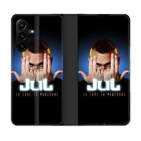 Housse Cuir Portefeuille Pour Samsung Galaxy A27 5G Musique Jul Signe