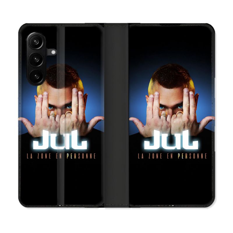 Housse Cuir Portefeuille Pour Samsung Galaxy A27 5G Musique Jul Signe