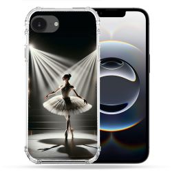 Coque Magnétique Compatible Magsafe Pour Iphone 16e Danseuse Lumière