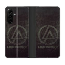 Housse Cuir Portefeuille Pour Samsung Galaxy A27 5G Musique Rock Linkin Park
